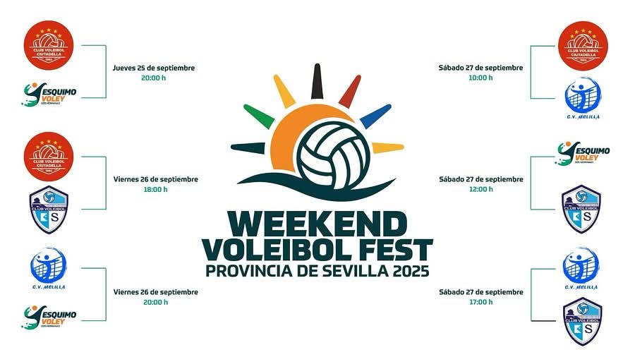 El Kiele Socuéllamos invitado al WEEKEND VOLEIBOL FEST en Dos Hermanas - Todo el deporte de La Mancha