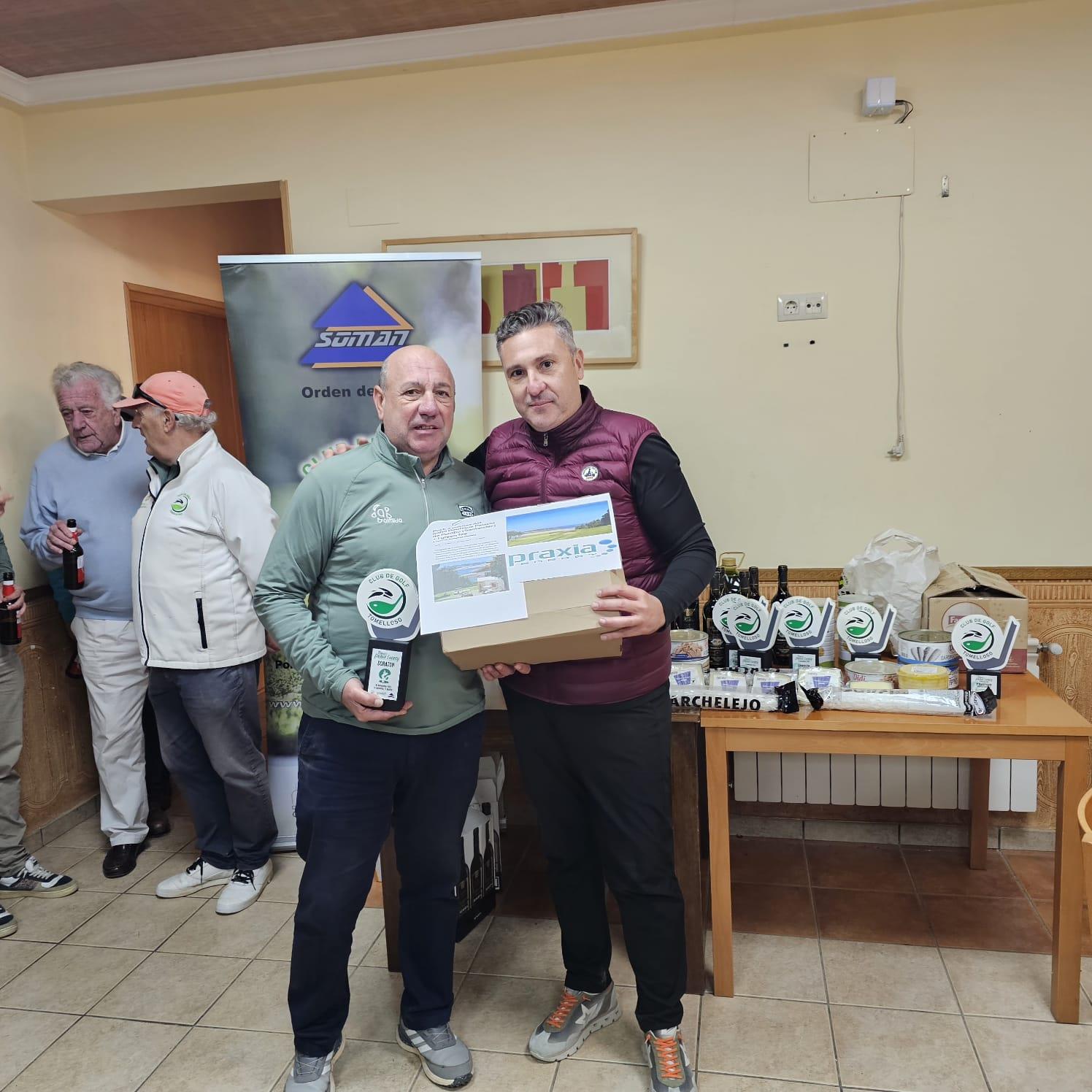 El torneo Praxia de Golf reúne a 40 jugadores en La Lagunilla pese al viento - Todo el deporte de La Mancha