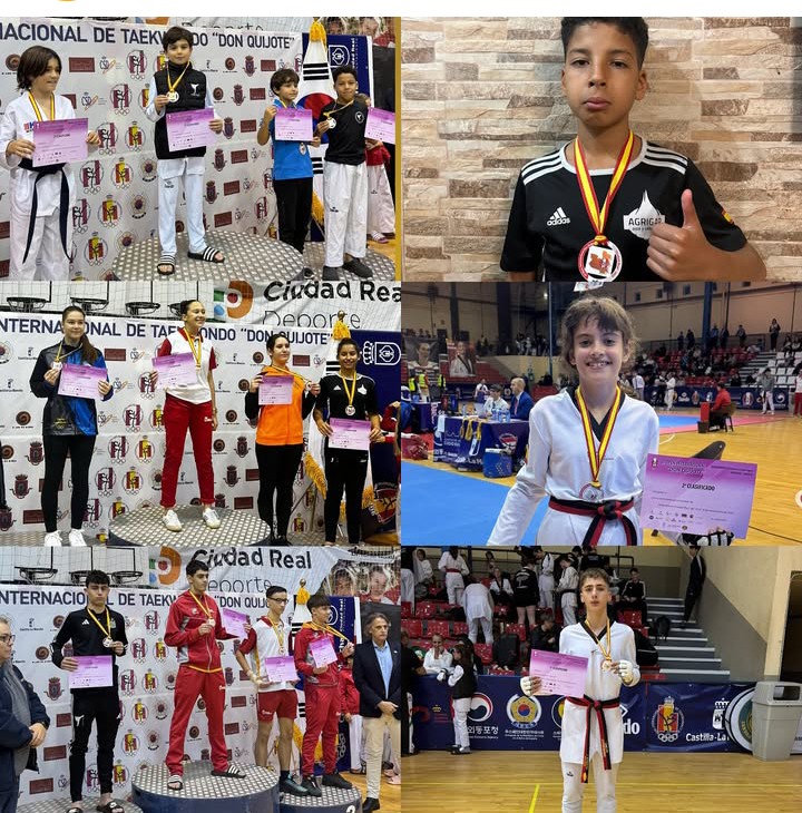 Gran actuación del Gimnasio Chitae de Las Pedroñeras en el Open Internacional del Quijote y en la Copa de SM El Rey - Todo el deporte de La Mancha