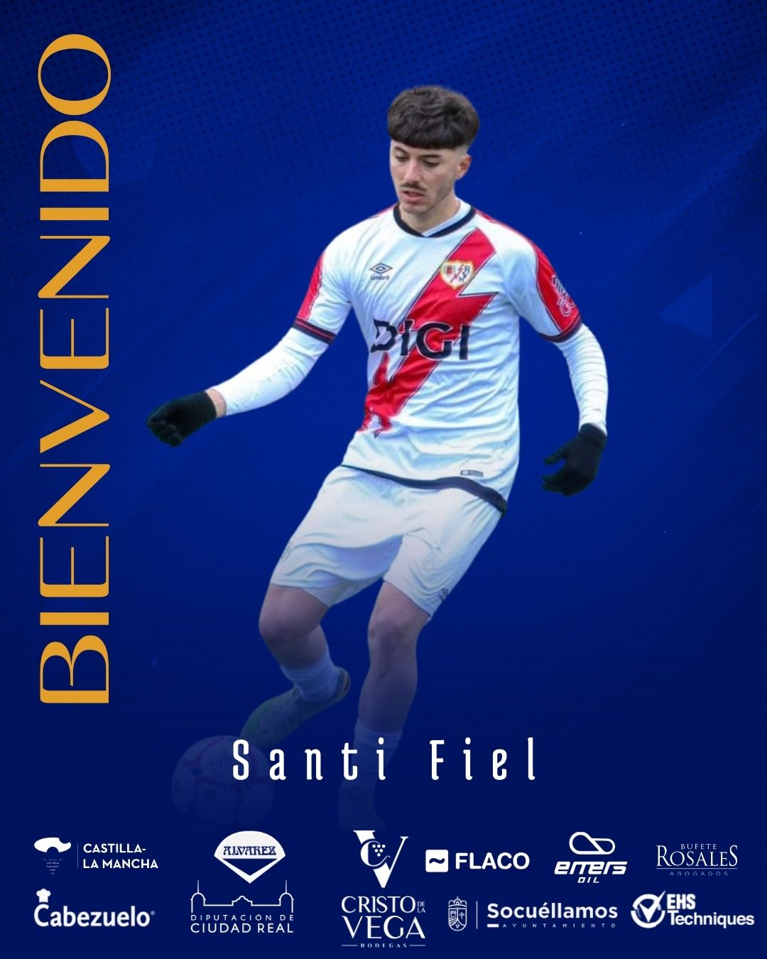 La UD Socuéllamos incorpora a Santi Fiel para reforzar su ataque - Todo el deporte de La Mancha