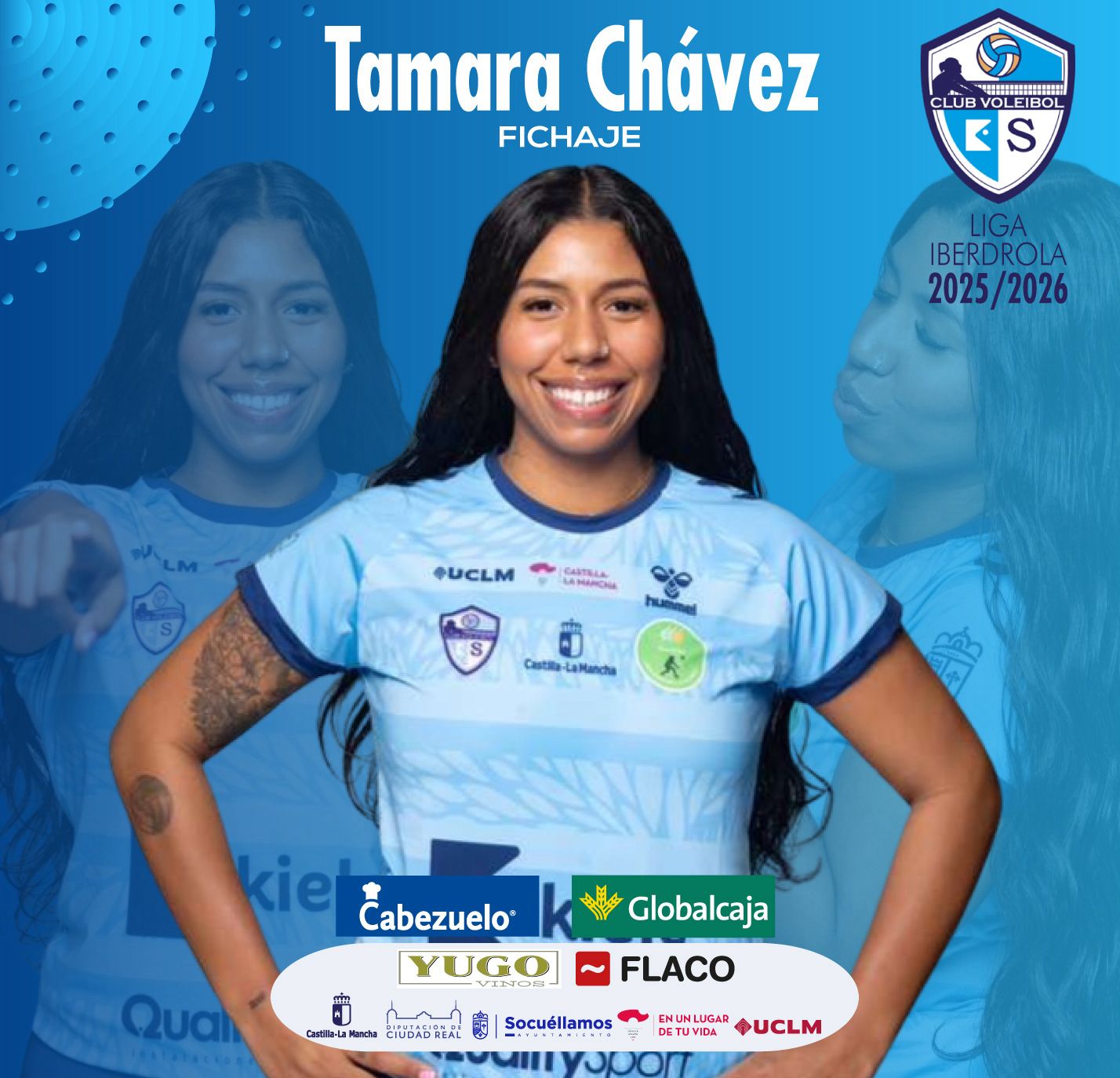 Tamara Chávez refuerza al Club Voleibol Kiele Socuéllamos - Todo el deporte de La Mancha