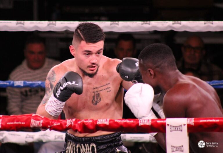 El boxeador quintanareño Antonio Collado brilla en Arganda del Rey con un triunfo magistral por KO Técnico - Todo el deporte de La Mancha