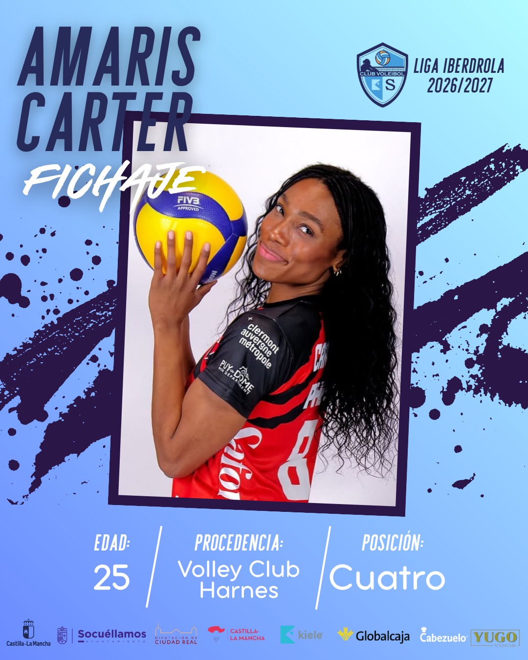 Amaris Carter, nueva jugadora del Kiele Socuéllamos - Todo el deporte de La Mancha